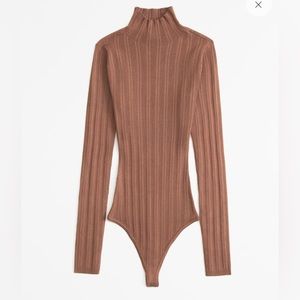 Turtleneck sweater bodysuit